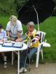 Blutdruckmessung an der Strecke